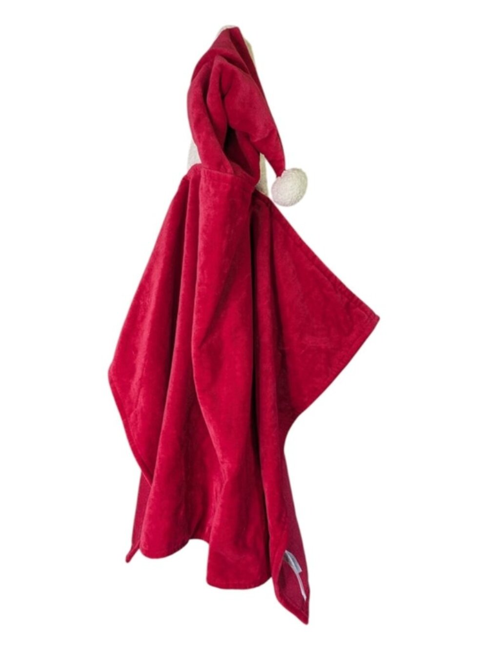Pottery Barn Kids Santa Kid Hooded Towel Red/White One Size
